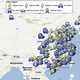 Locations of strikes across China